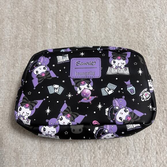 Loungefly Other - Hot Topic Sanrio Loungefly Kuromi Crystal Ball Makeup Bag